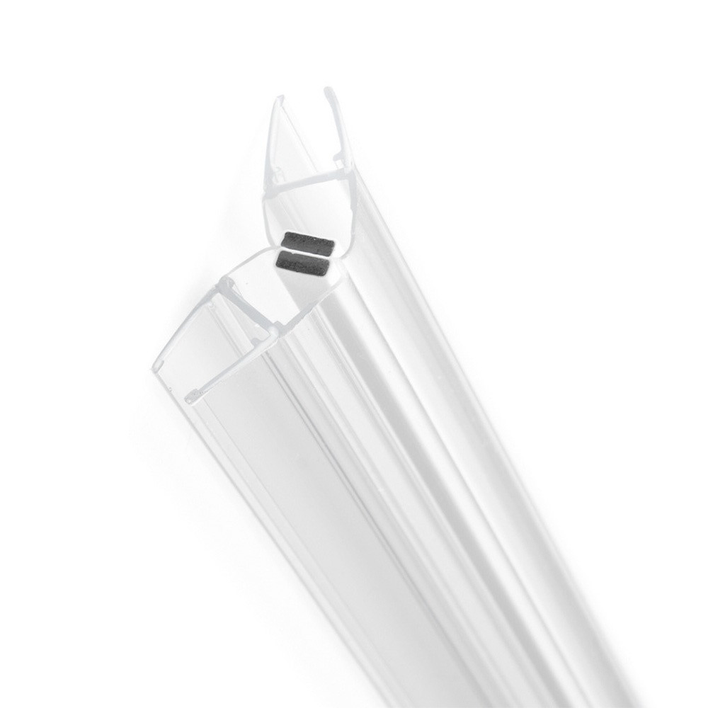 Eco produkty Magnetické universální těsnění na oblé sprchové kouty čtvrtkruh (sada 2 ks), na sklo 6 - 8 mm, délka 2000 mm (23060)