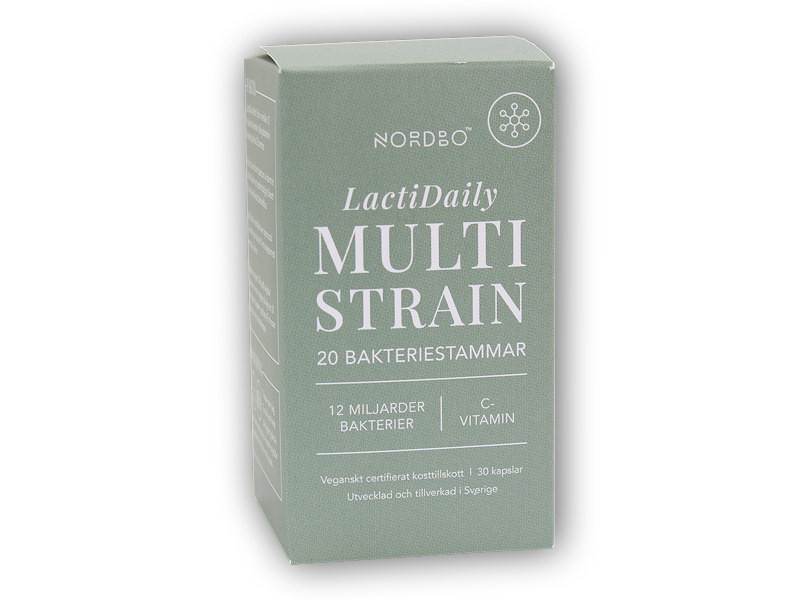 Nordbo Lacti Daily Multi Strain 30 kapslí