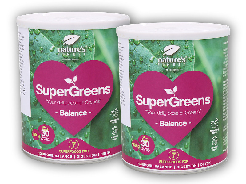 Nature's Finest 2x Bio Supergreens balance 150g
