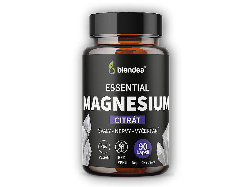 Blendea Blendea Hořčík Citrát 90 kapslí