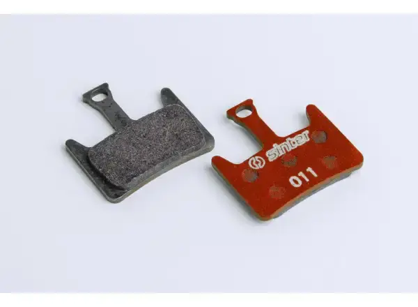 Sinter Hayes brzdové destičky polymer červená