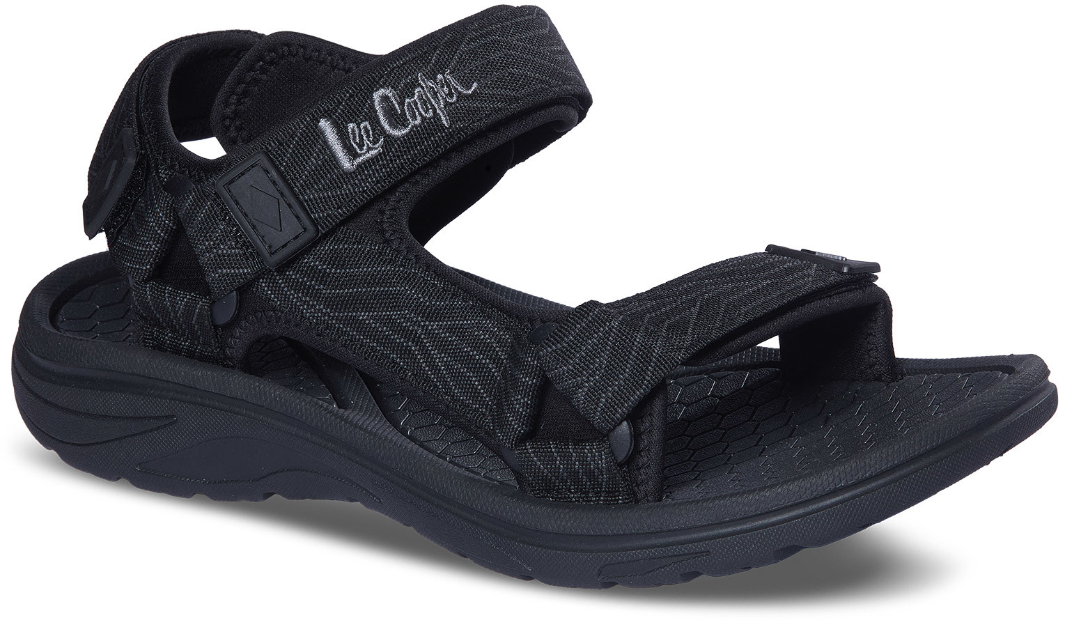 Lee Cooper LCW-25-34-3550M Pánské sandály černé 41