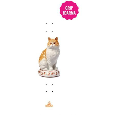 Sk8 Deska Delta Grandma Cat - Bílá - 7.75