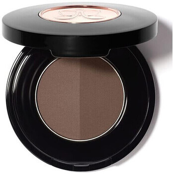 Makeup Revolution  Duo Brow Powder Eyebrow Powder - Ebony  Hnědá