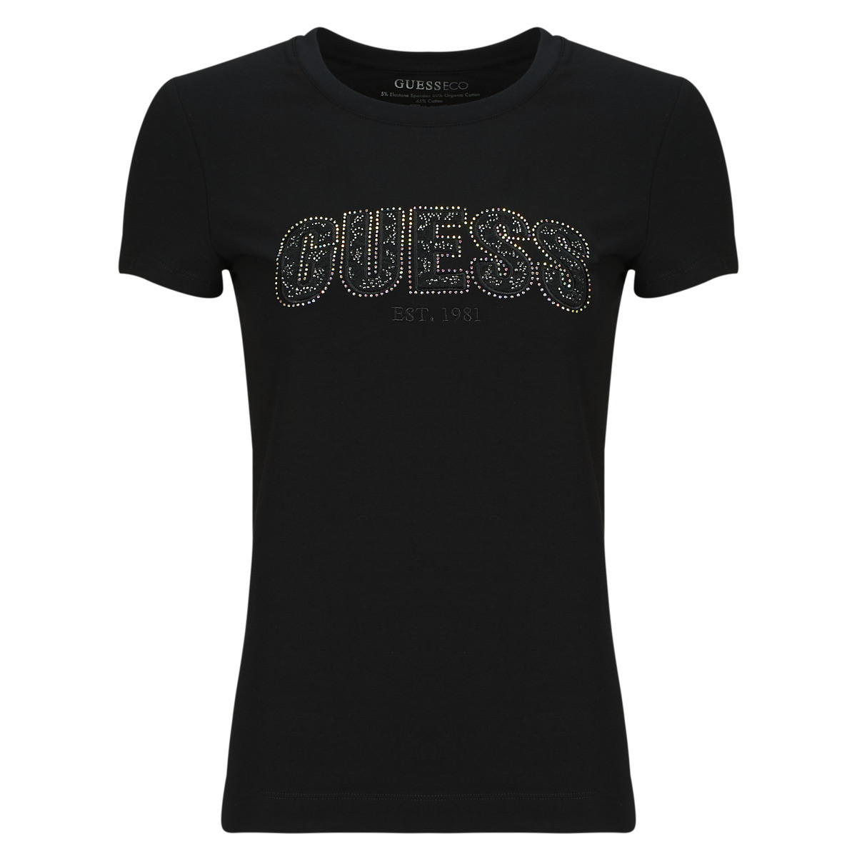 Guess  LOGO LACE  Černá