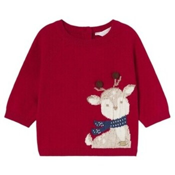 Mayoral 2306 Jersey motivo jacquard recién nacido Rojo Červená