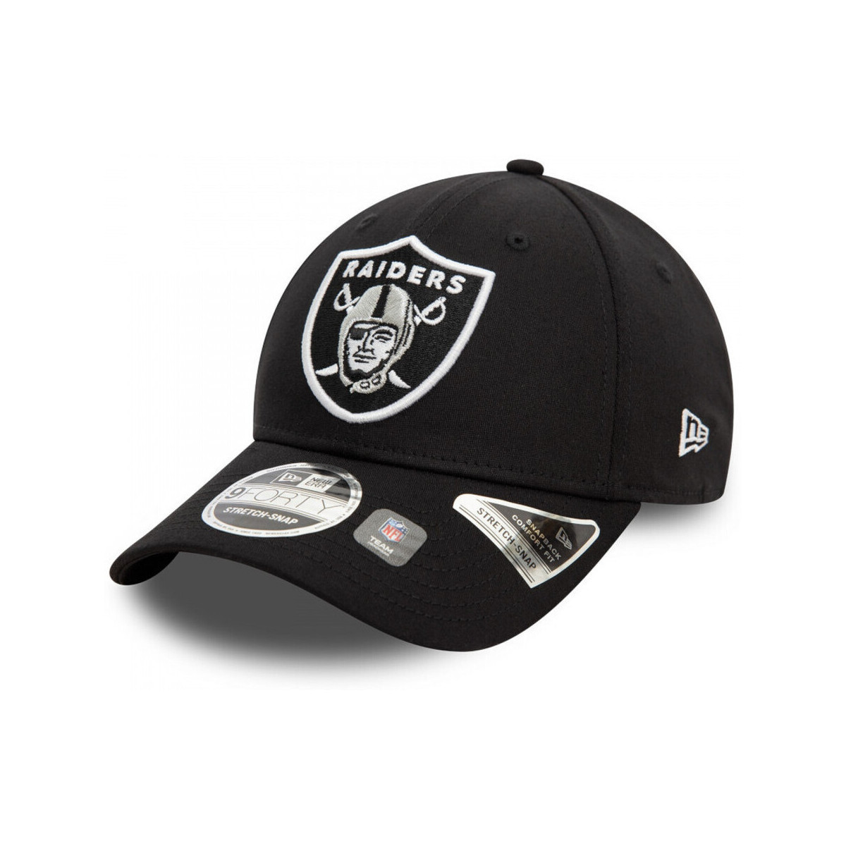 New-Era  9forty stretch snap lasrai  Černá