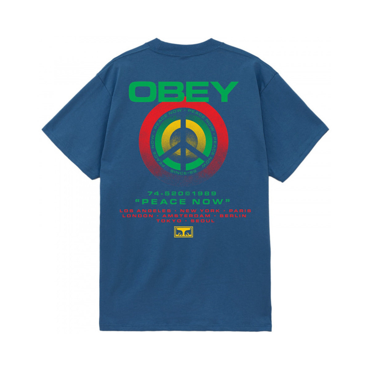 Obey  peace target  Modrá