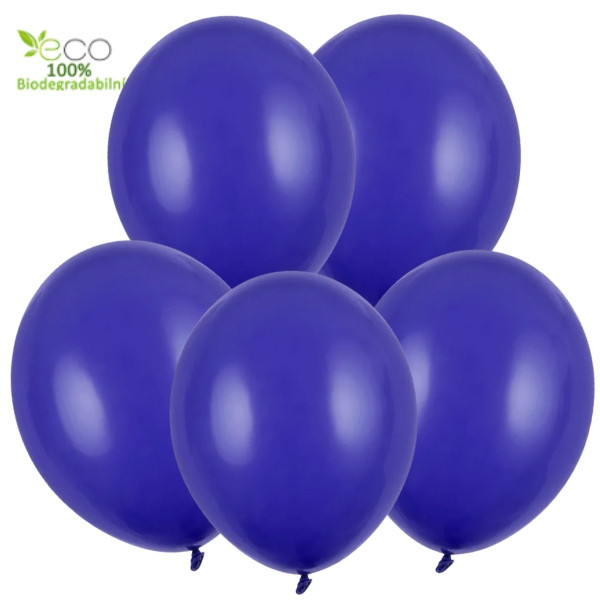 Balonky královsky modré 5 ks 30 cm