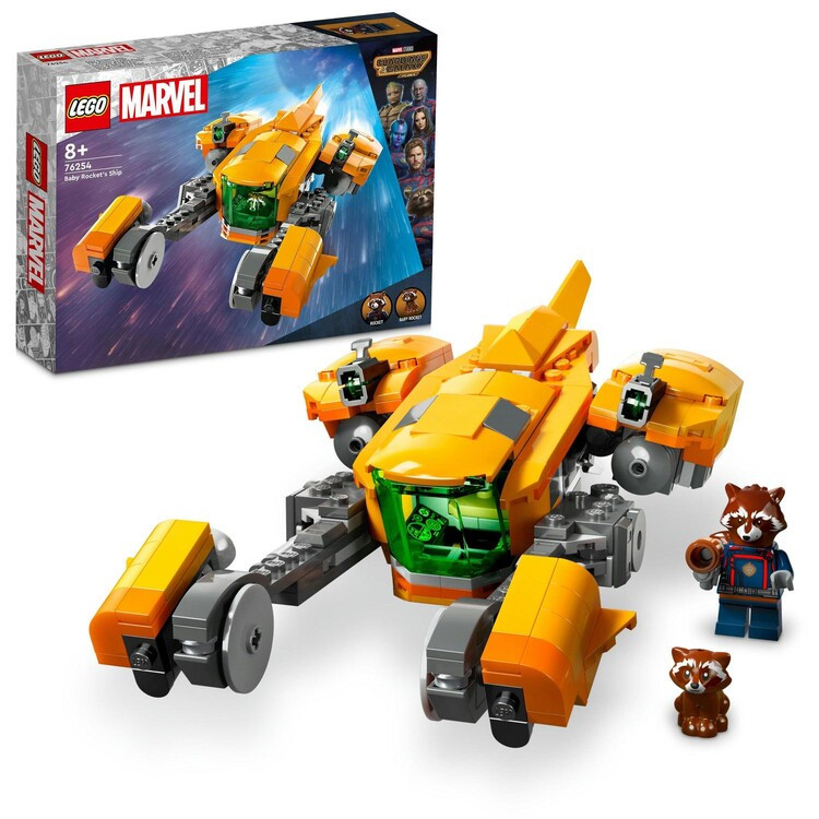 LEGO LEGO Super Heroes - Vesmírná loď malého Rocketa 76254