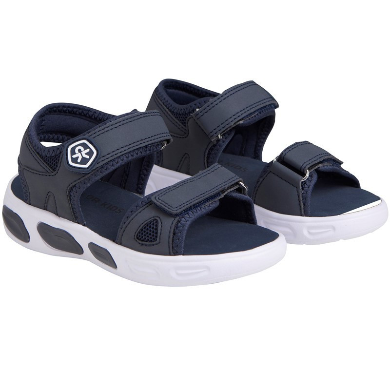 Color kids Dětské sandály Color kids Se svítící podrážkou Dark denim