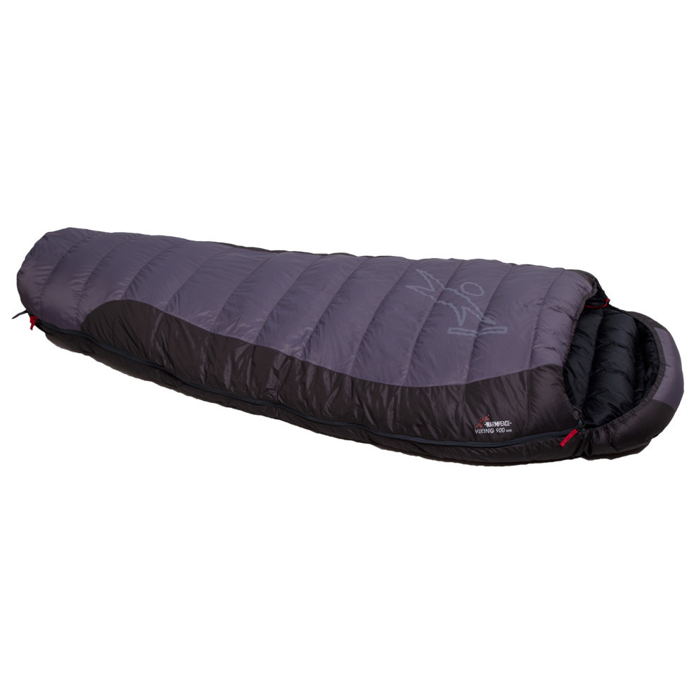 Péřový spacák Warmpeace Viking 900 180 cm Zip: Levý / Barva: iron/grey/black