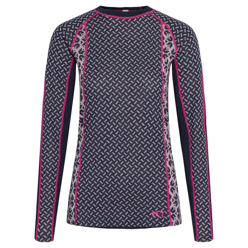 Dámské funkční triko Kari Traa Lekker Ls Velikost: L / Barva: modrá