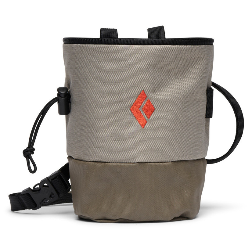 Pytlík na magnézium Black Diamond Mojo Zip Chalk Bag S/M Barva: světle šedá
