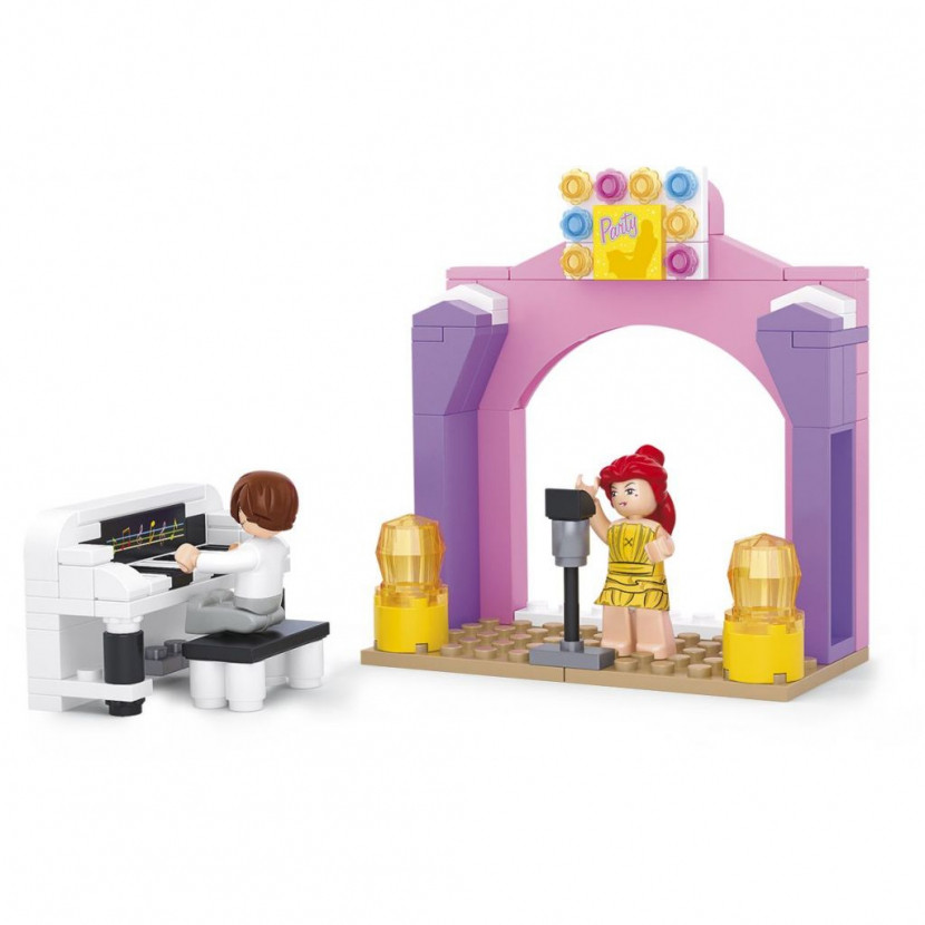 Stavebnice Sluban Girls Dream Venkovní hudební stage M38-B0521