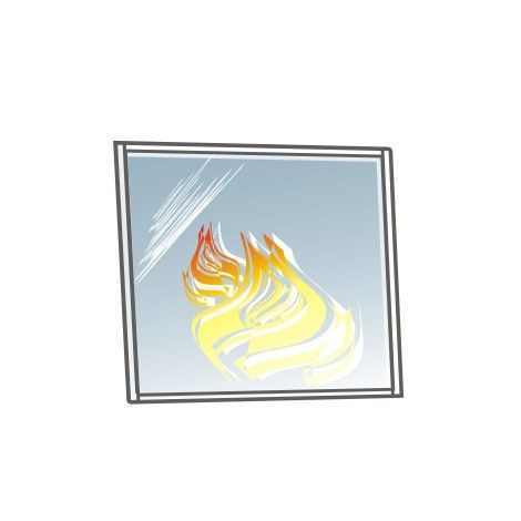 Krbové sklo - 270x260