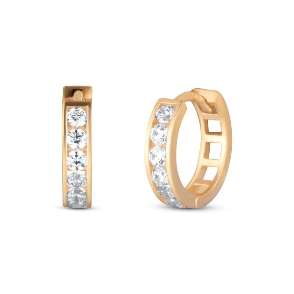 Náušnice se syntetickými kameny 236-087-000949 1.25g