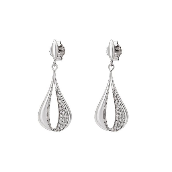 Náušnice se syntetickými kameny 136-393-012772-0000