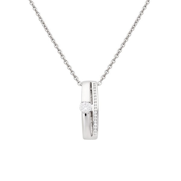 Náhrdelník se syntetickými kameny 176-404-198700-0000