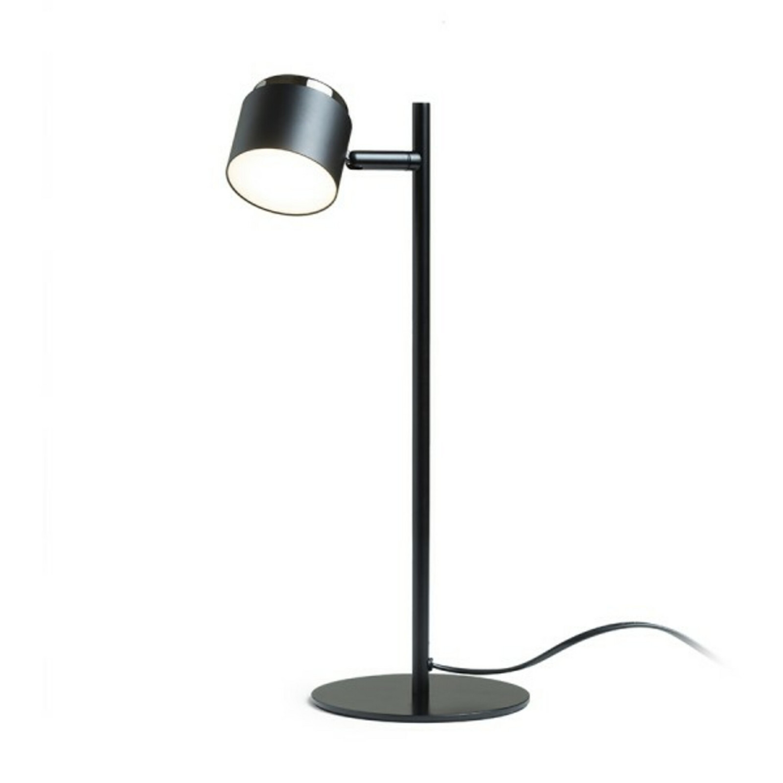RED - DESIGN RENDL RENDL NOVA stolní lampa černá chrom/mléčný akryl 230V LED 4.2W 3000K R14275