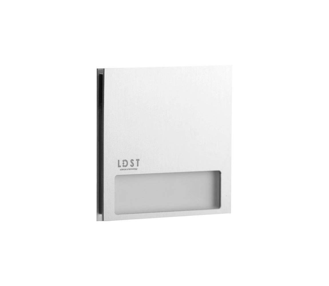 LDST LDST AL-01-SS-BZ5 - LED schodišťové svítidlo ALEX 5xLED/1,2W/230V matný chrom