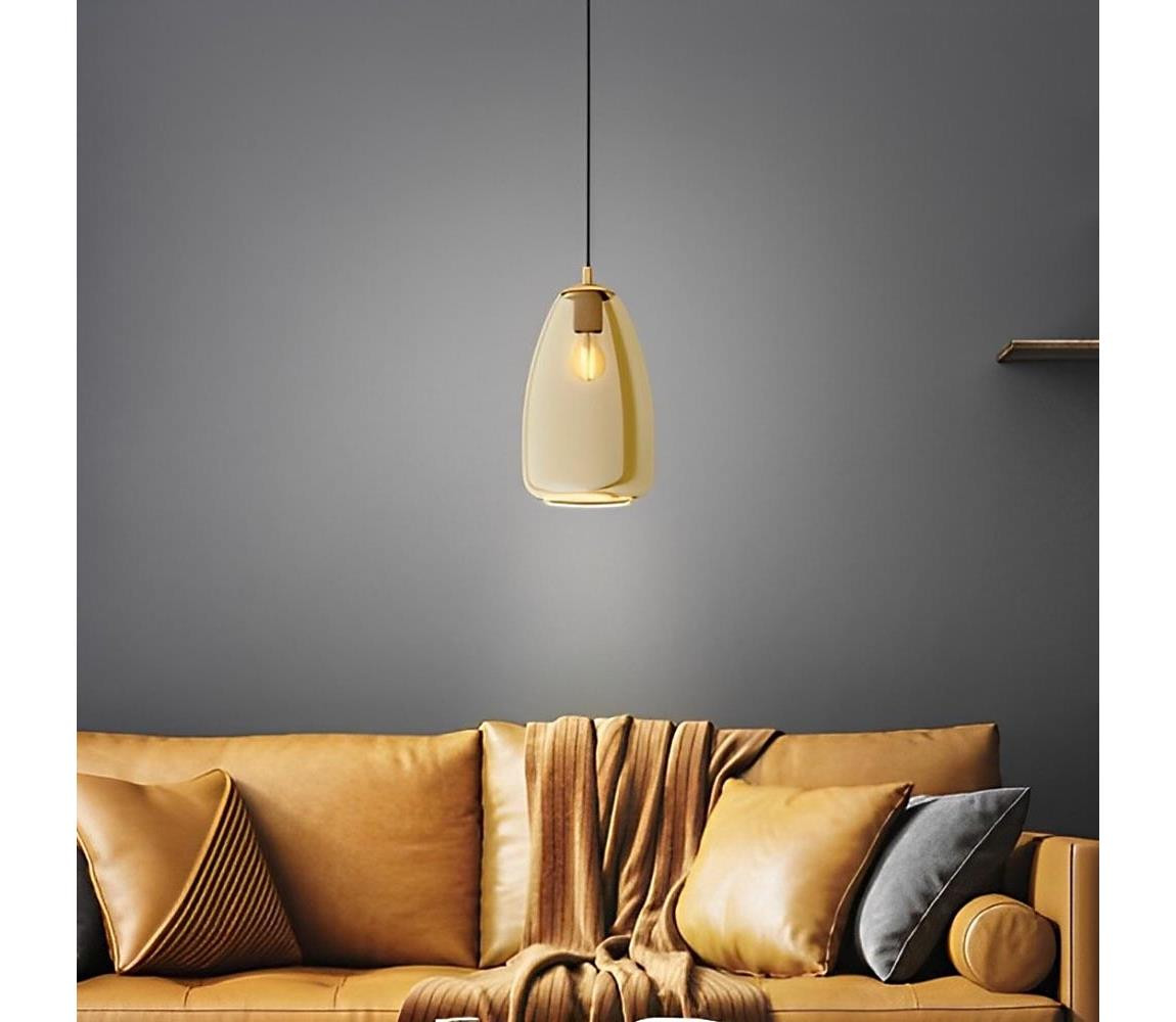 Eglo Eglo 98648 - Lustr na lanku ALOBRASE 1xE27/40W/230V