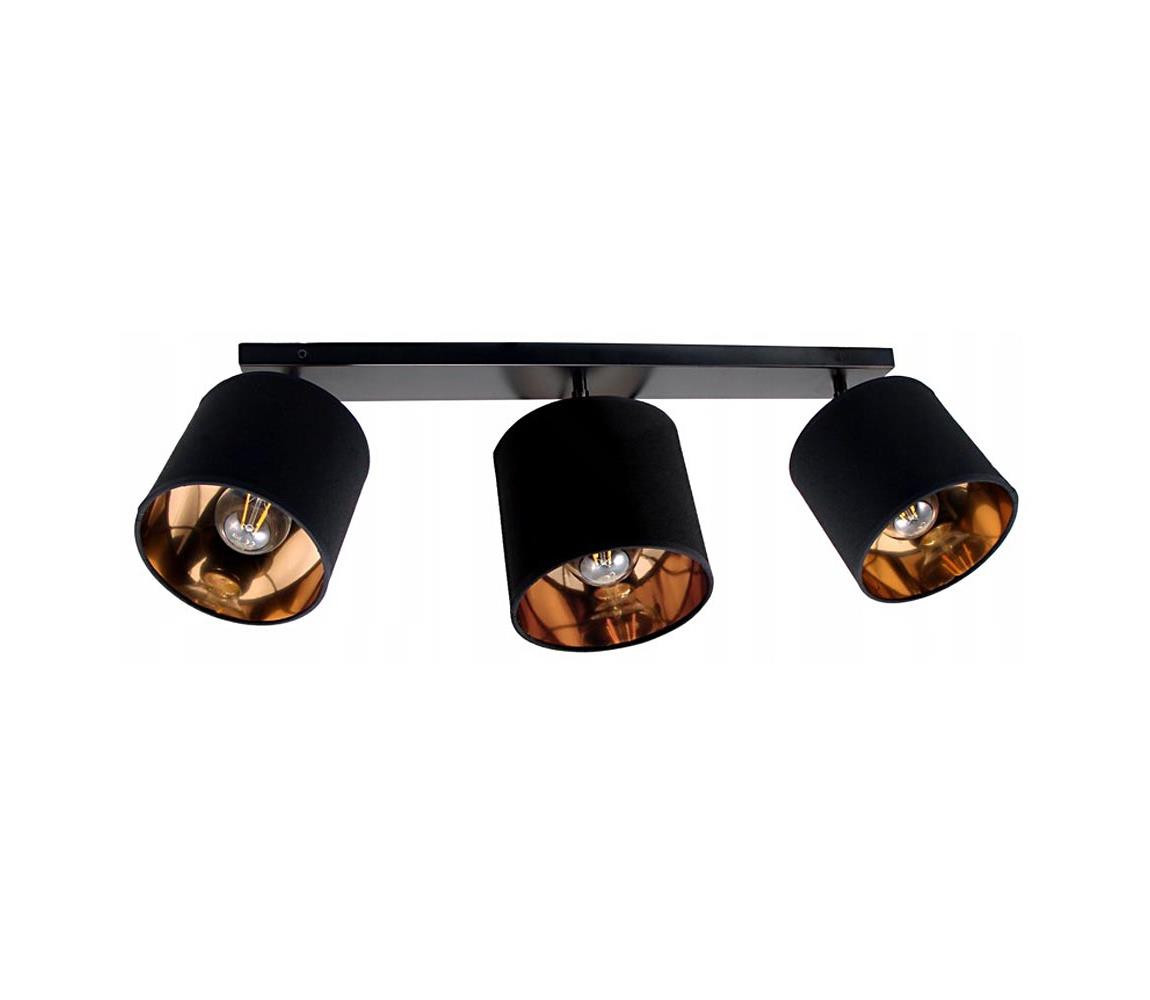 Bodové svítidlo SOFIA 3xE27/60W/230V černá
