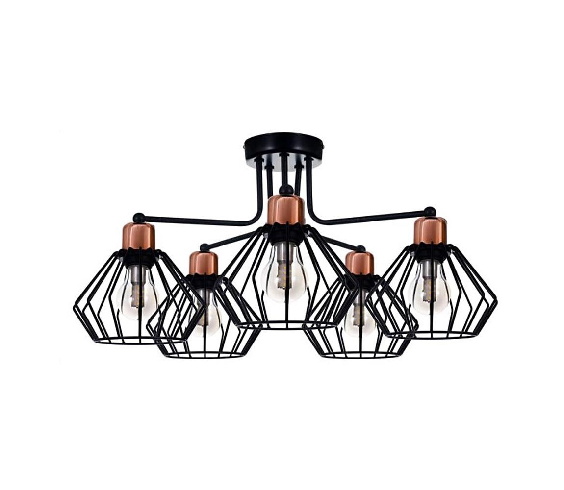 Přisazený lustr PORTO 5xE27/40W/230V