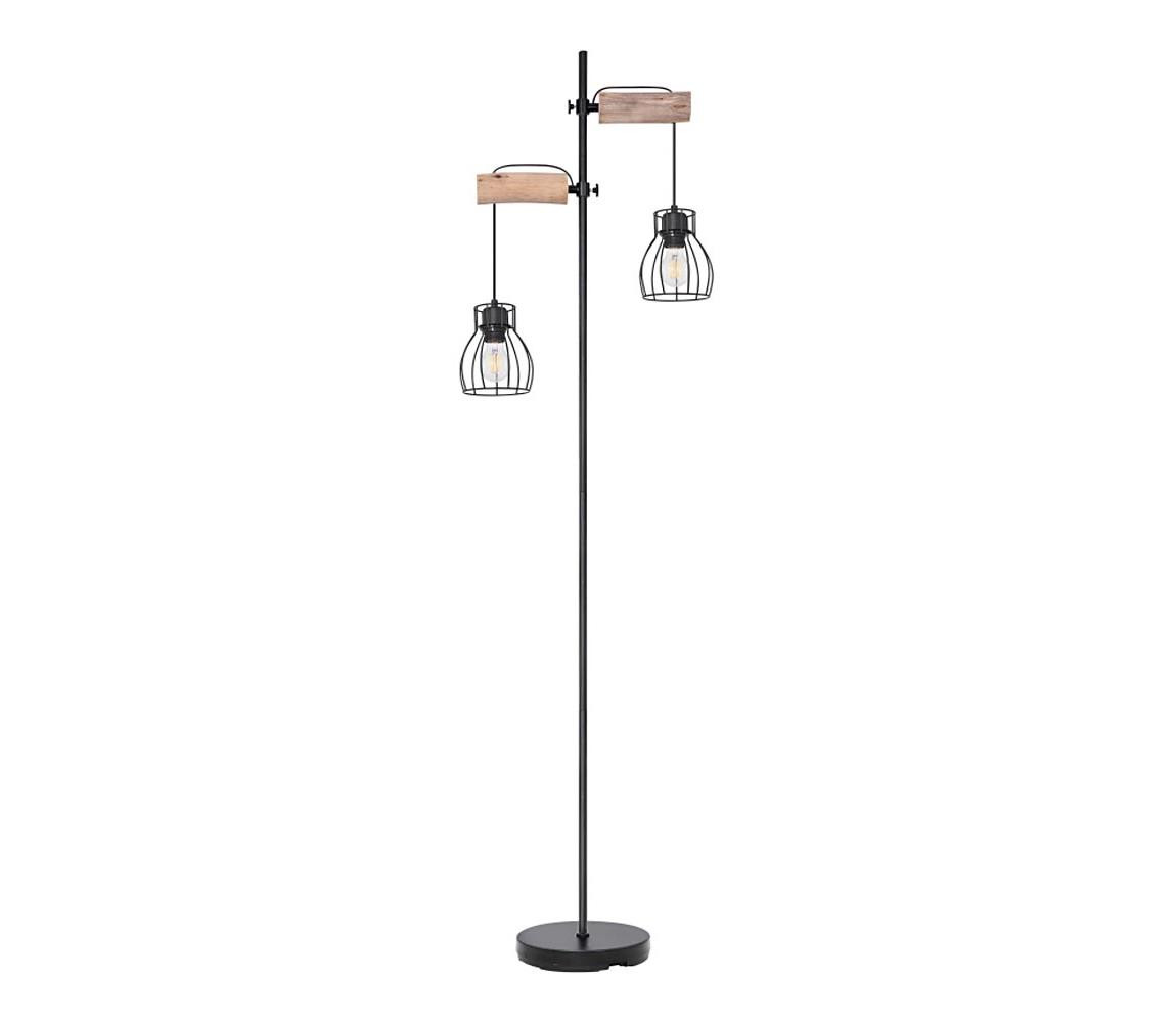 Globo Globo 15326-2SN - Stojací lampa MINA 2xE27/40W/230V