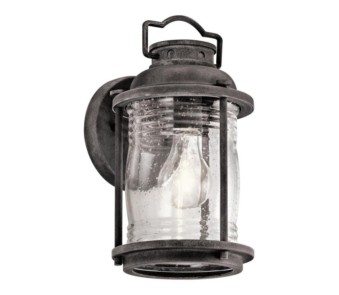 Elstead Elstead KL-ASHLANDBAY2-S -Venkovní nástěnné svítidlo ASHLAND 1xE27/60W/230V IP44