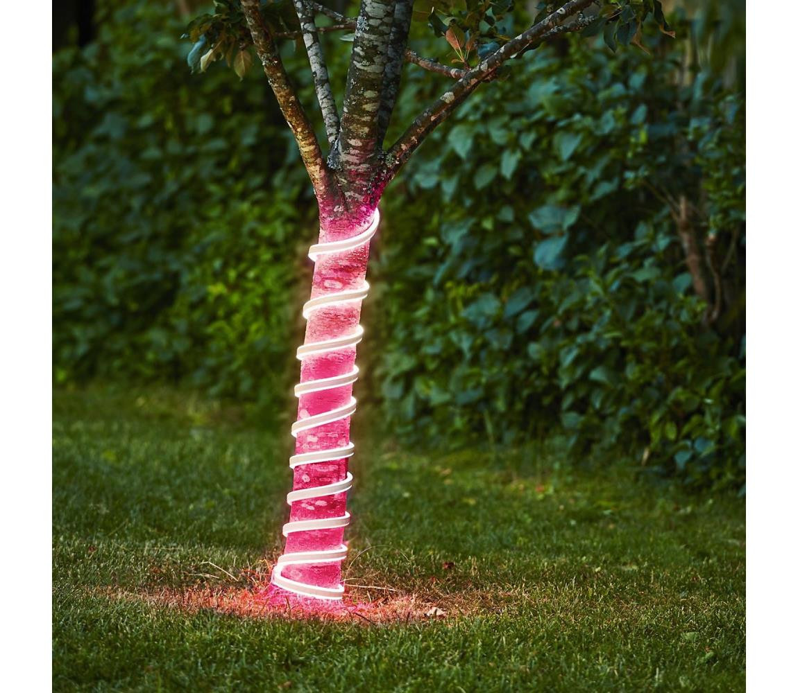 Eglo Eglo 900219 - LED Pásek FLATNEONLED LED/96W/24V 5 m IP44 růžová