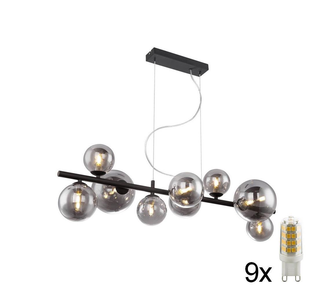 Globo Globo 56133-9H - LED Lustr na lanku RIHA 9xG9/3W/230V