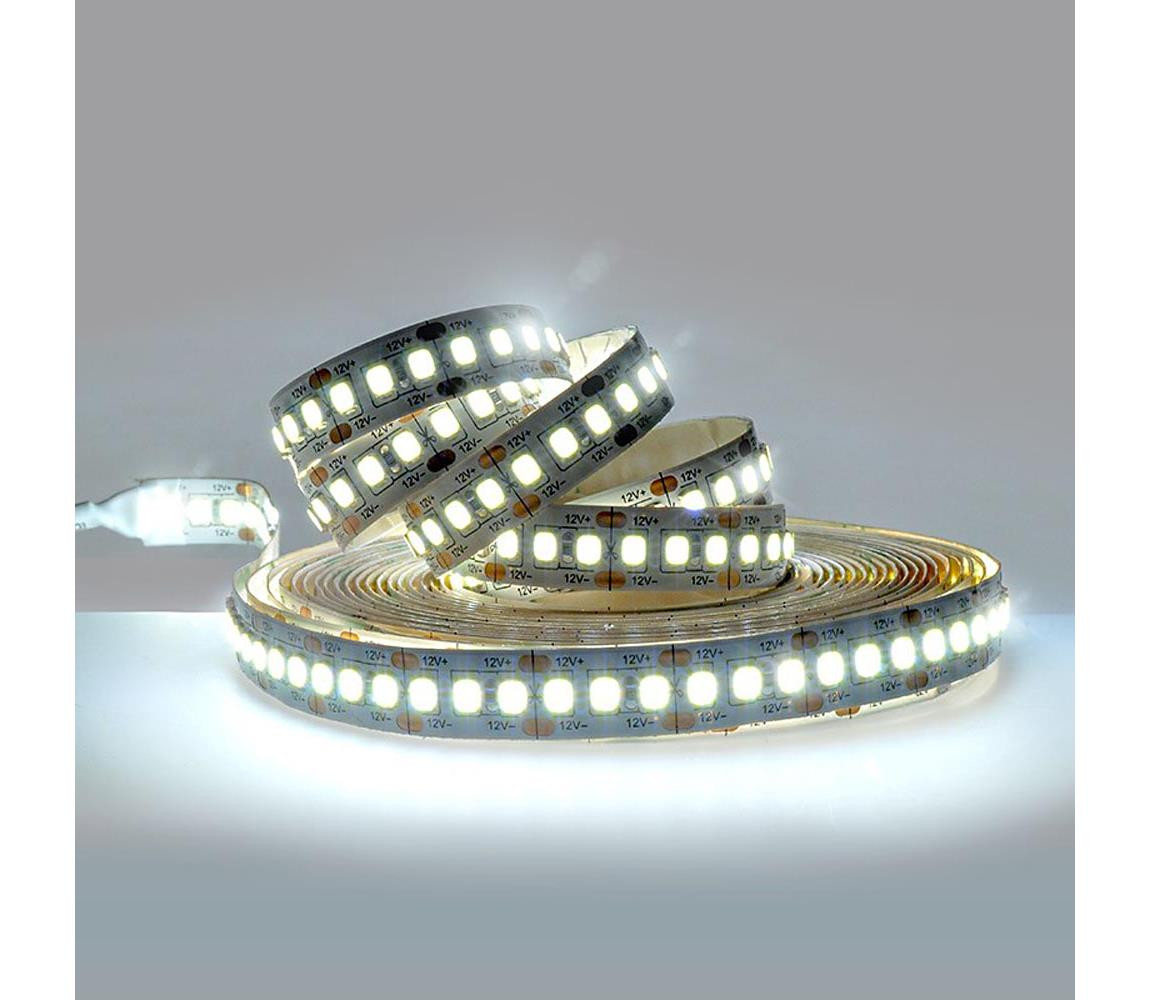 LED pásek 12V 2835 198LED/m IP20 max. 16W/m bílá studená (cívka 5m) WM612