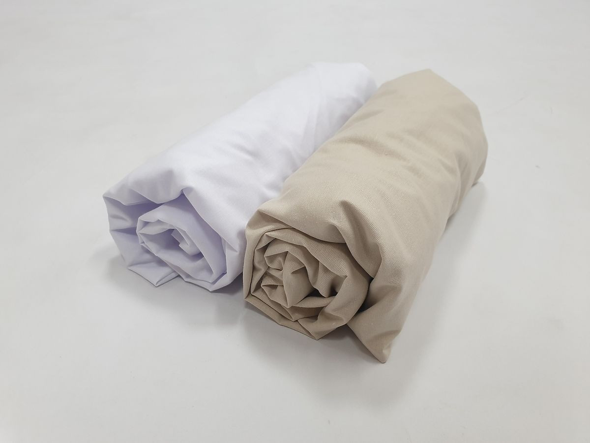 Ourbaby White + beige 34228-0 120x60 cm