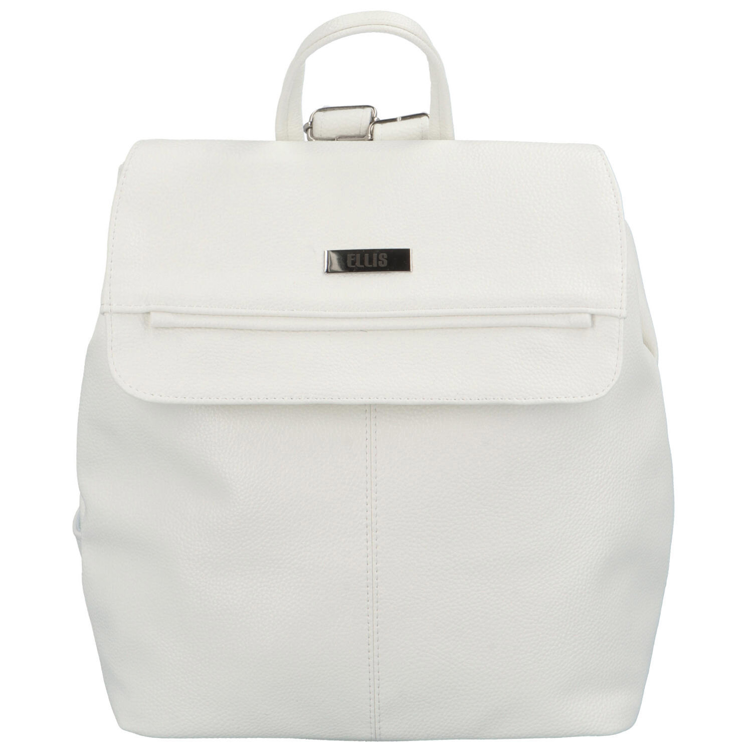 Dámský městský batůžek bílý - Ellis Lukann bílá