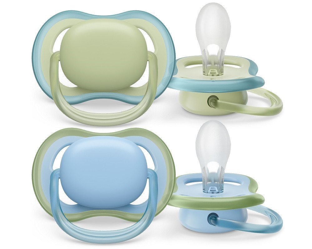 Philips AVENT Šidítko Ultra air neutral 0-6m chlapec modrá, 2ks