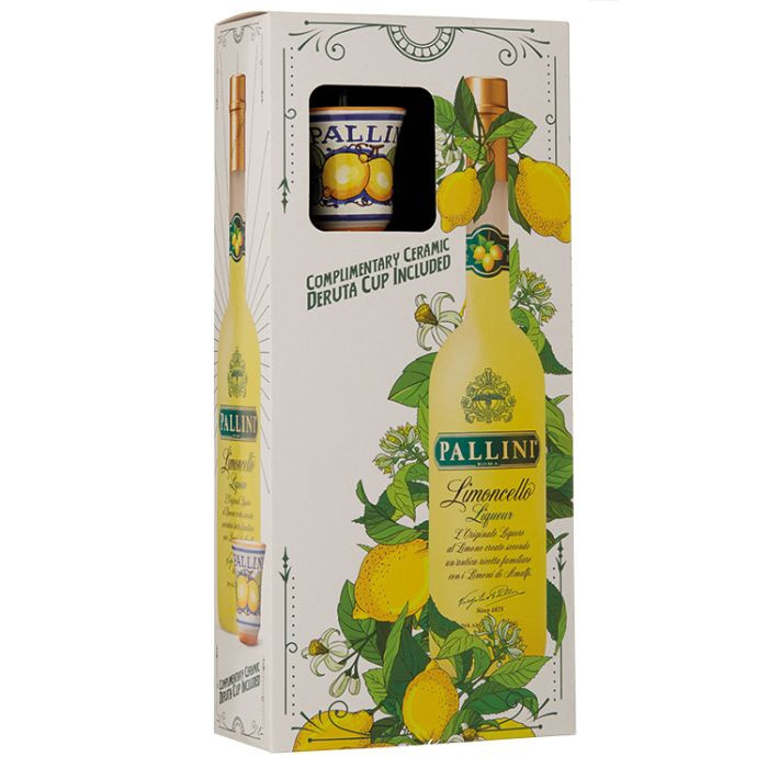 Limoncello Pallini +  1 keramický pohárek 26% 0,5l