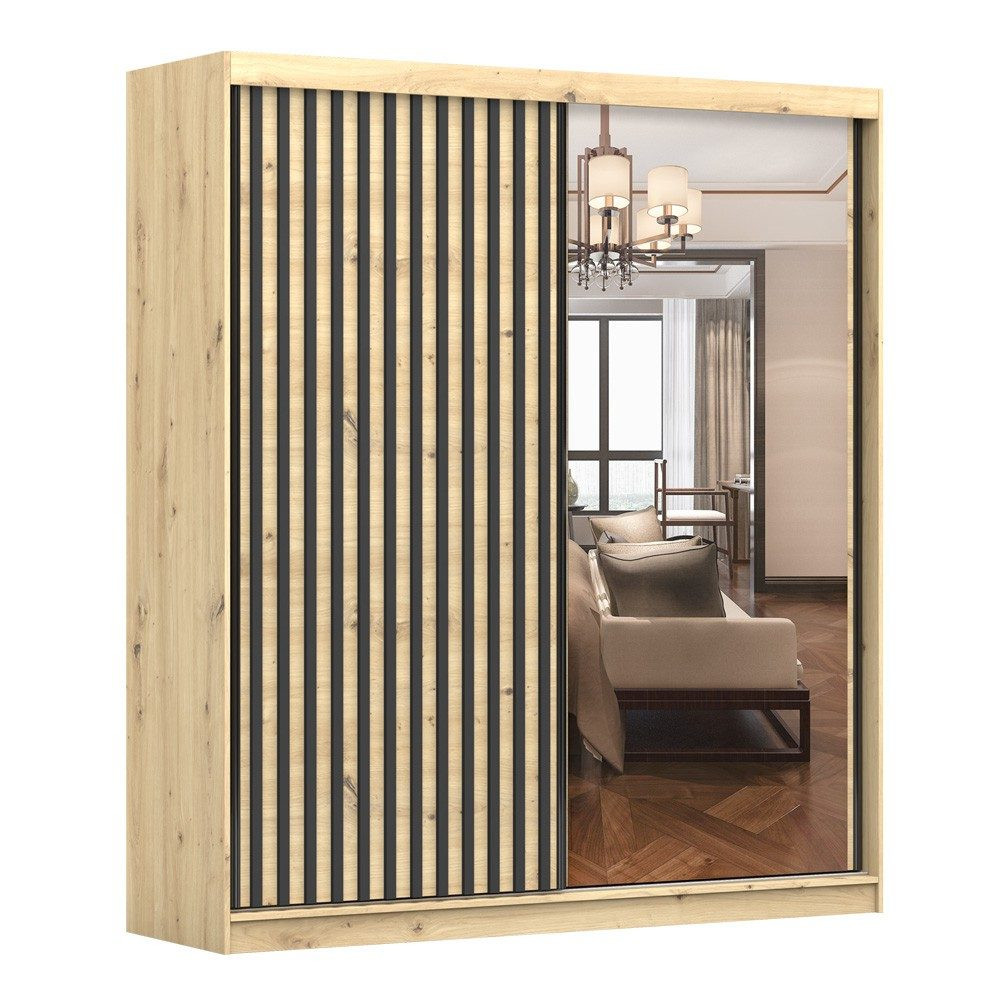 Idzczakmeble Šatní skříň Werona 2D 203 cm