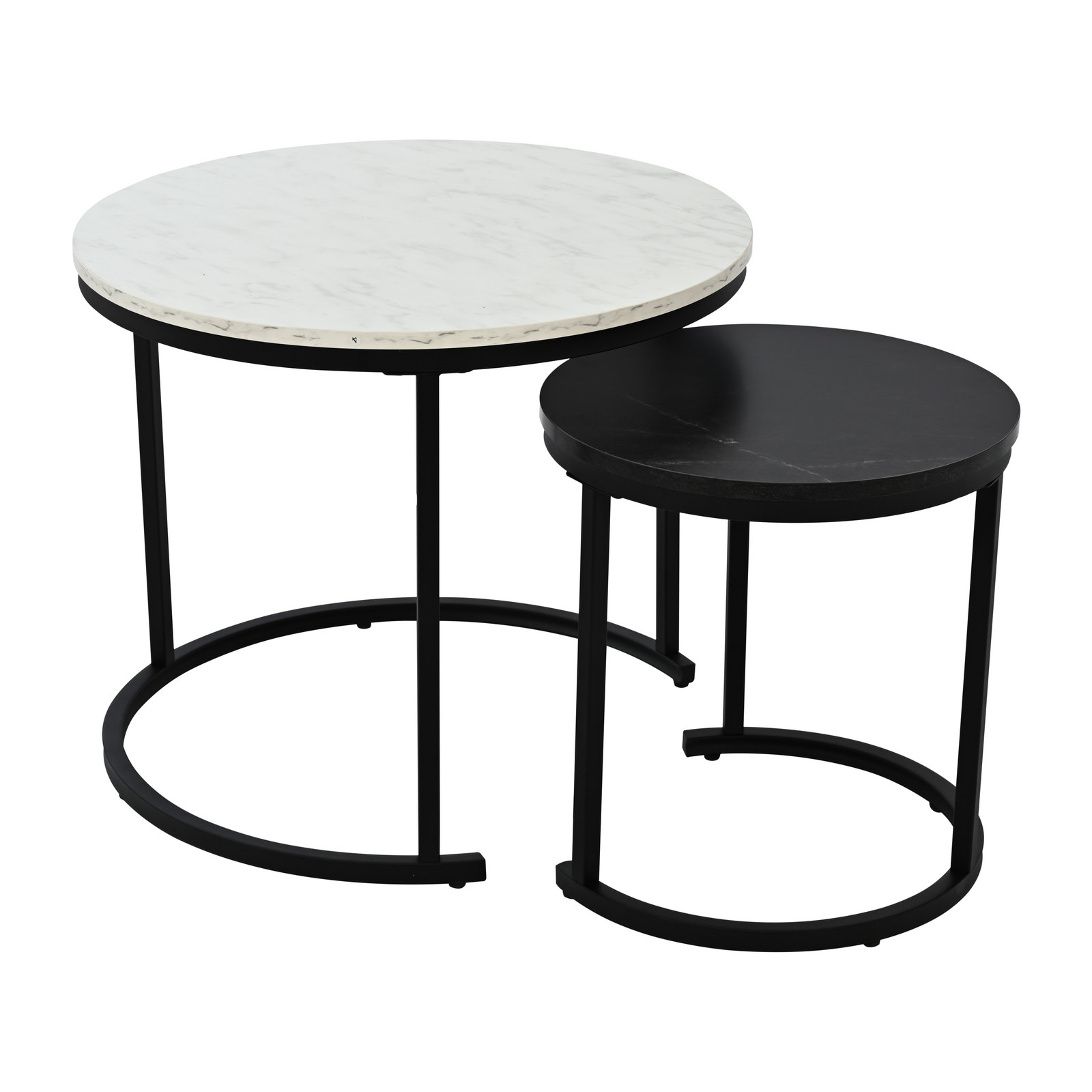 IDA Konferenční stůl LUNO - set dvou kulatých stolků