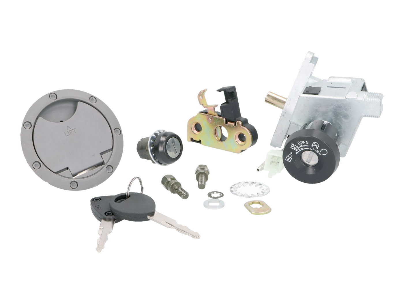 101 Octane Spínací skřínka + zámky Vicma, Yamaha Aerox, MBK Nitro r.v. 97-02 VC18457