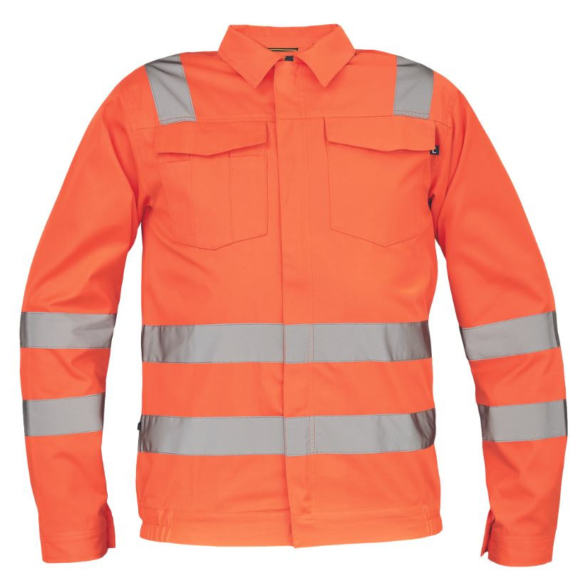 Cerva MALAGA HV reflexní bunda oranžová