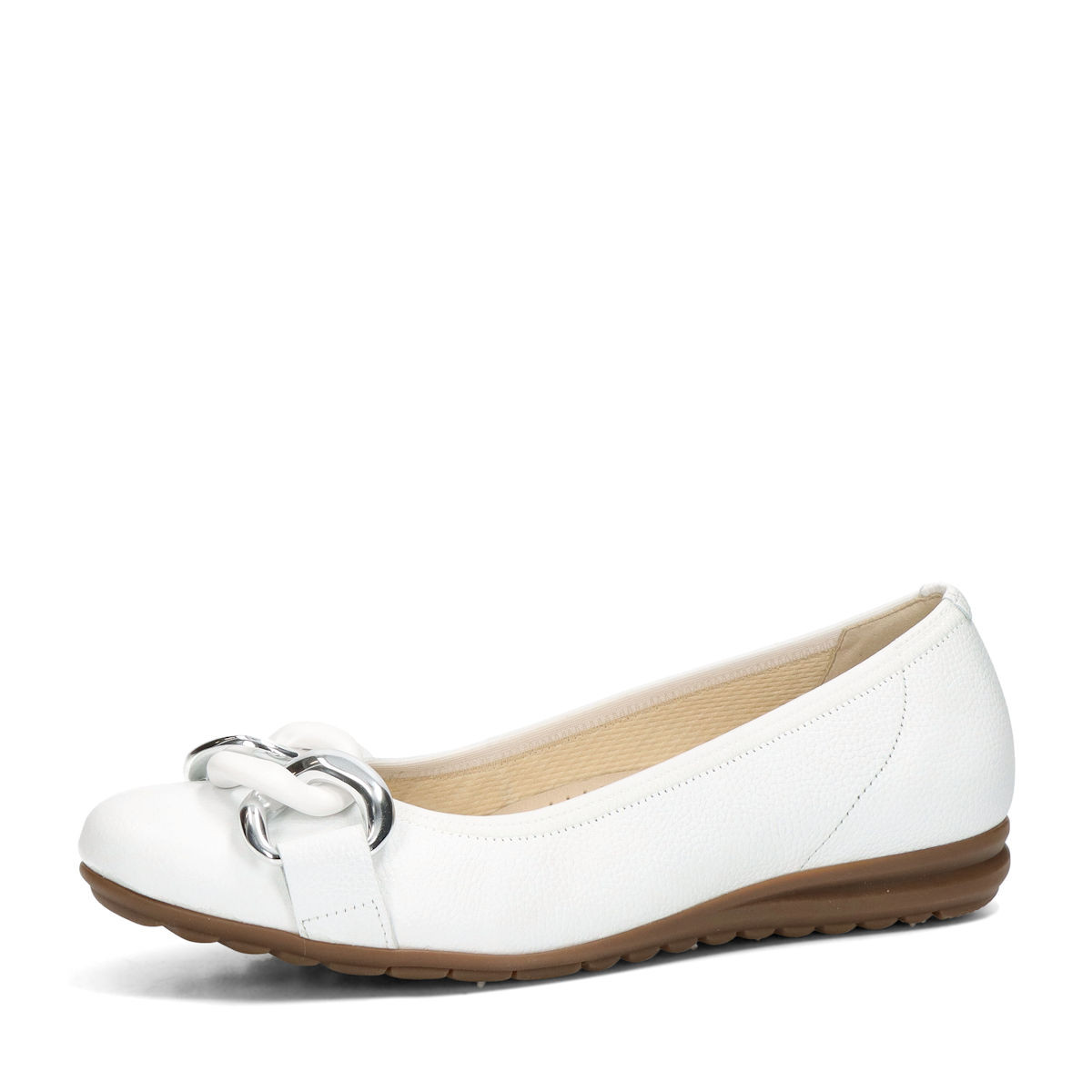 Gabor dámské komfortní baleríny - bílé - 37