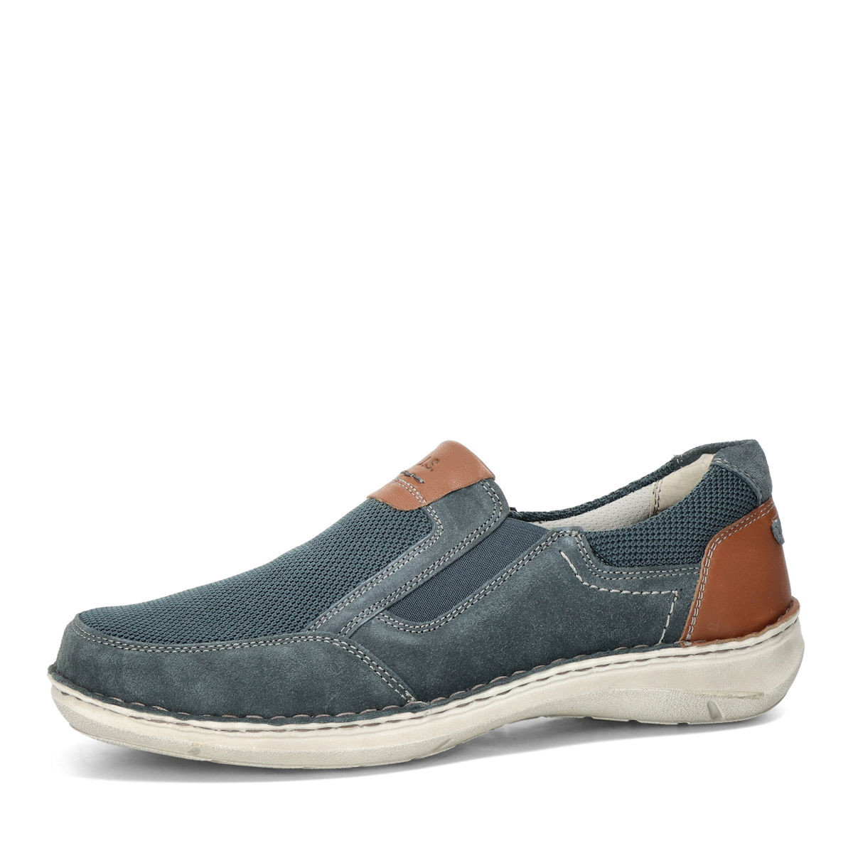 Josef Seibel pánské kožené polobotky - tmavomodré - 42