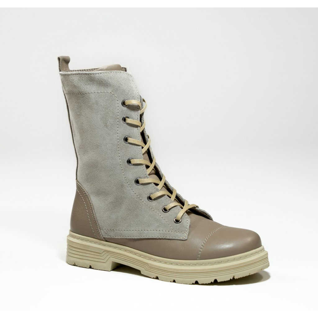 Looke JESSAMINA Dámské kotníkové boty béžové 38