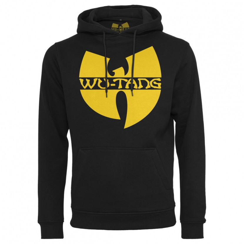 Mikina s kapucí Wu-Wear Logo Hoody - černá, S