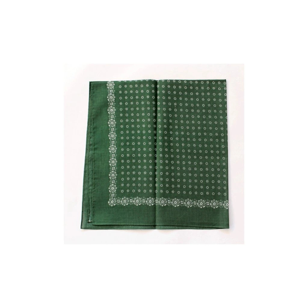 Šátek Etex Květy B01 1 ks - zelený