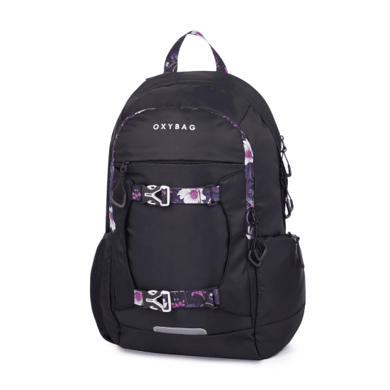 Oxybag Studentský batoh OXY Zero - Flowers - 8-41725