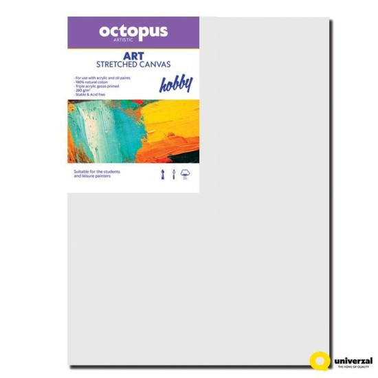 Octopus Malířské plátno OCTOPUS Hobby - 35 x 50 cm - 280 g/m2