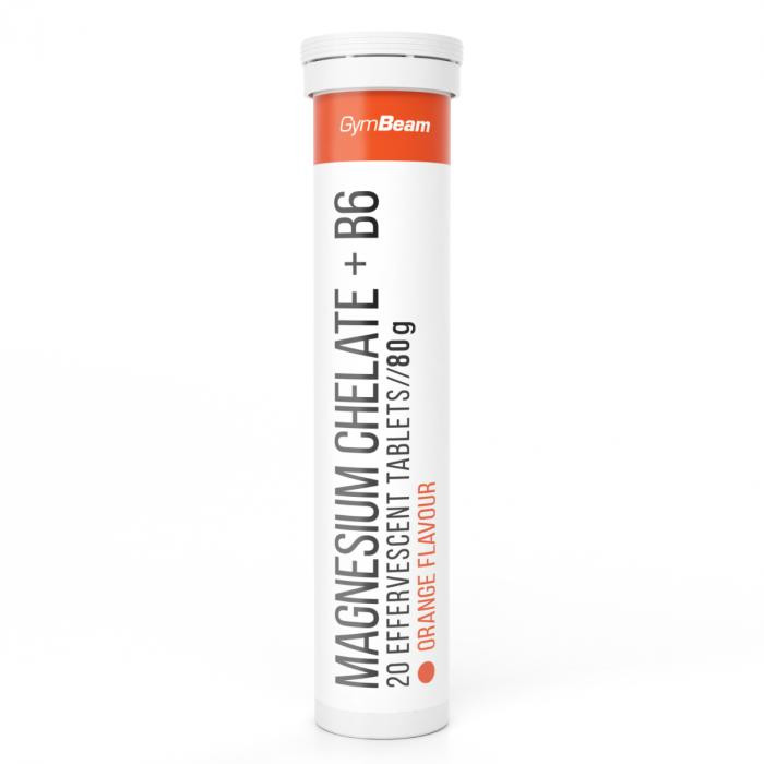 GymBeam Magnesium chelate + B6 20 tab.