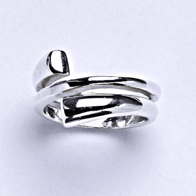 Stříbrný prstýnek, prsten ze stříbra,váha 5,53 g